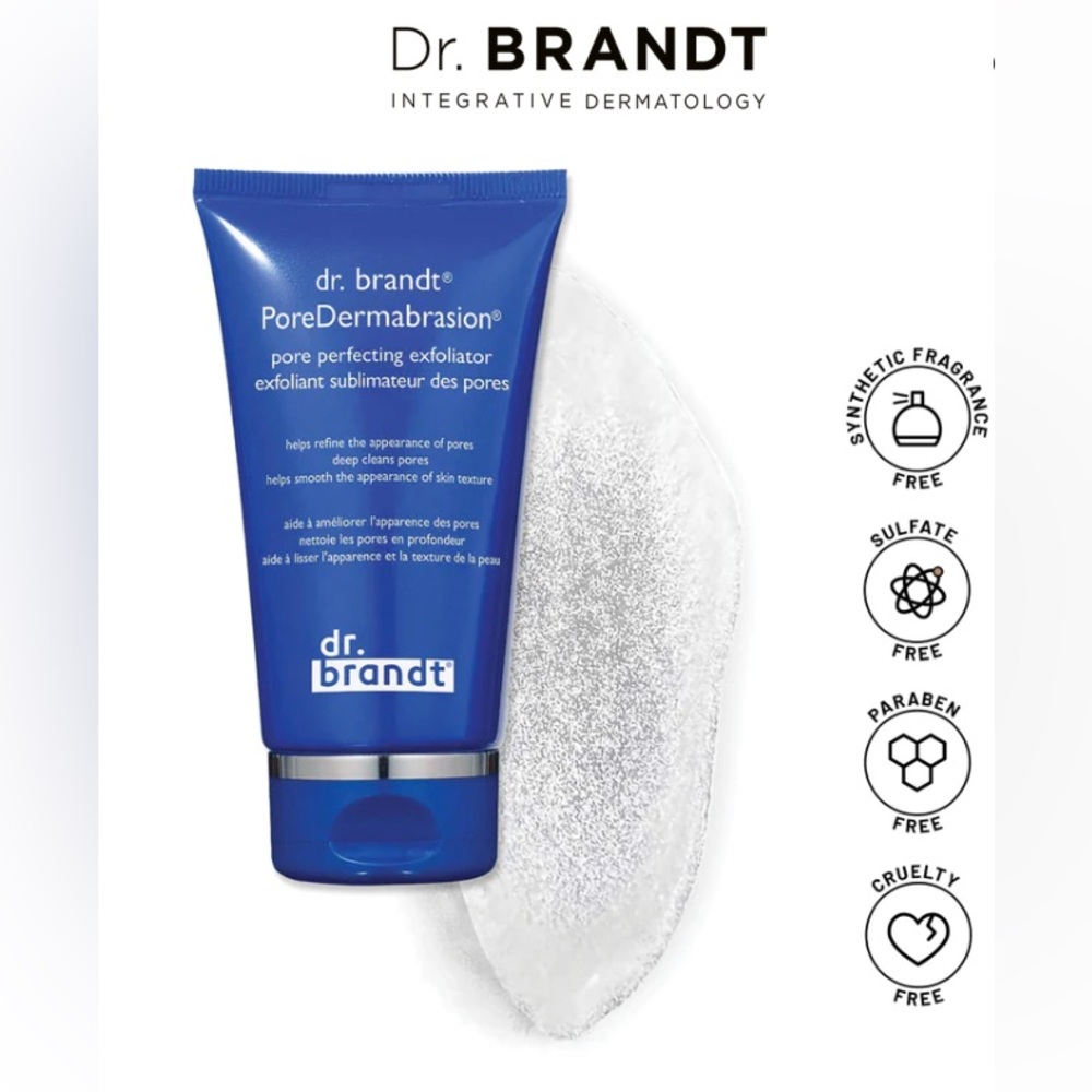 Dr Brandt PoreDermaBrasion 2oz Full Size Bottle NWT